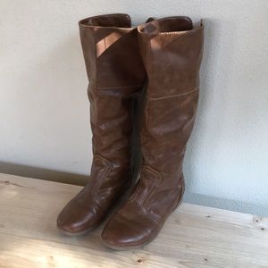Bamboo Wedge Boots